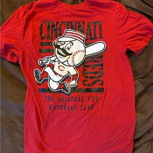 Cincinnati Reds Mustache Tee